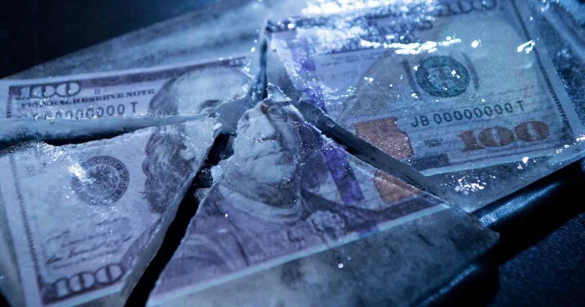 What happens to your direct deposit if your bank account is frozen by a debt collector?