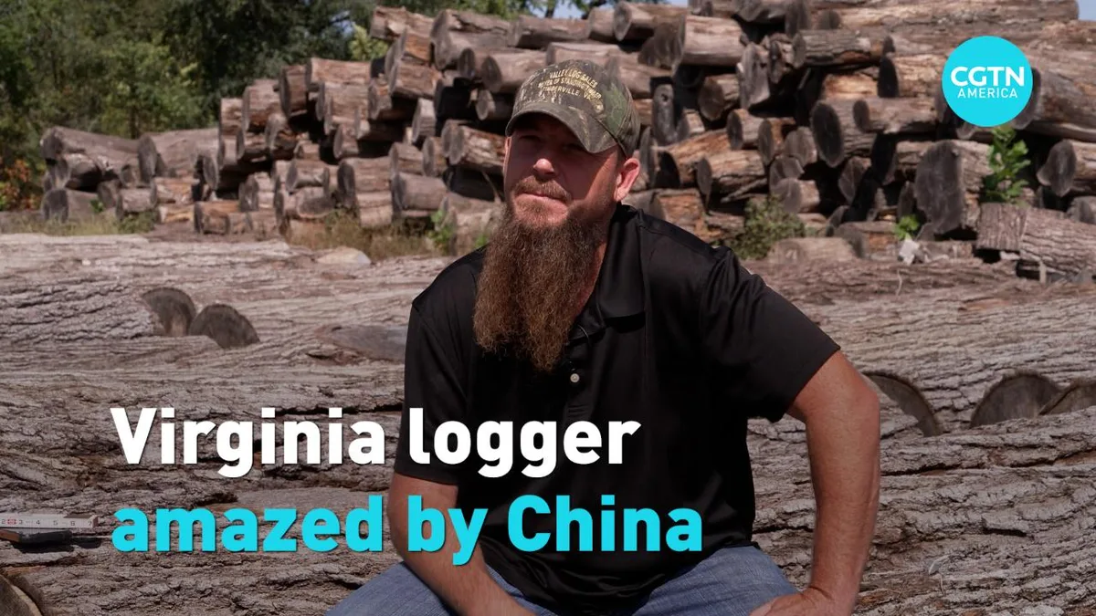Virginia logger amazed by China