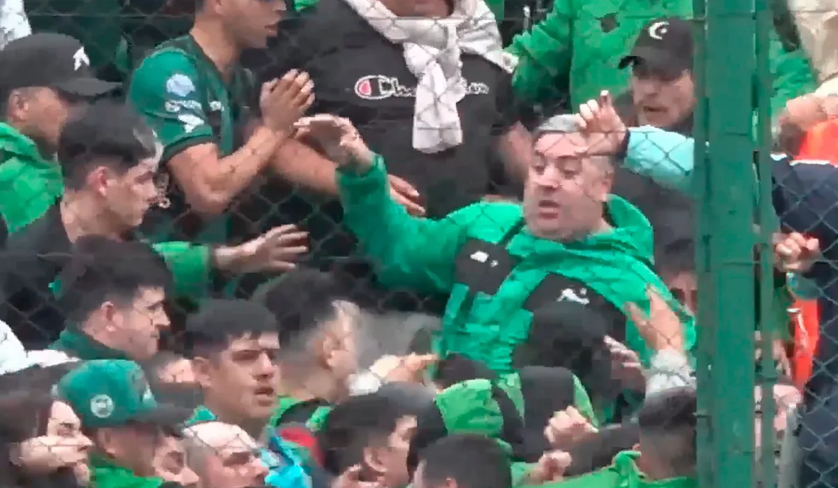 Primera Nacional: violencia en la tribuna de Nueva Chicago, que cayó con Gimnasia de Jujuy y se complicó con el descenso