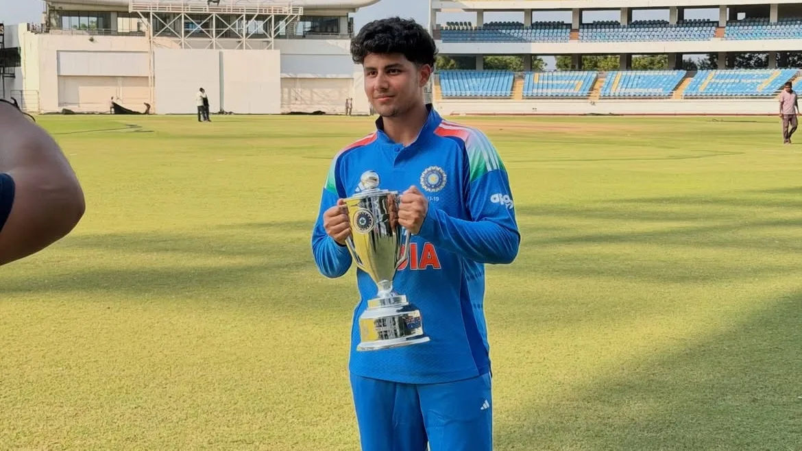 Virender Sehwag's son Aaryavir steals the show with 173-run knock for Delhi U19s