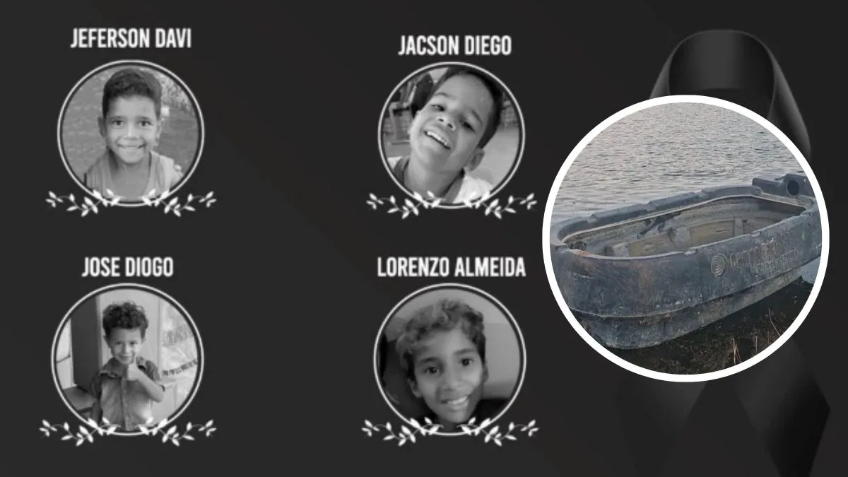 Quatro crianças da mesma família morrem afogadas durante brincadeira em açude de 5 metros na Bahia