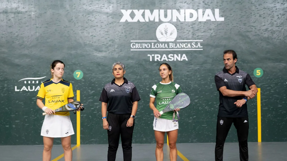 El lío de la Pelota llega al Mundial de Argentina y Uruguay: "La pelotari vasca se impuso a la española…"