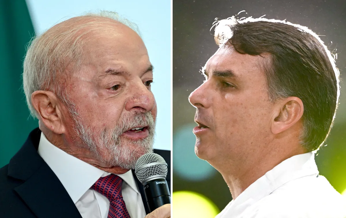 Como está a disputa Lula X Flávio Bolsonaro, segundo nova pesquisa da CNT/MDA