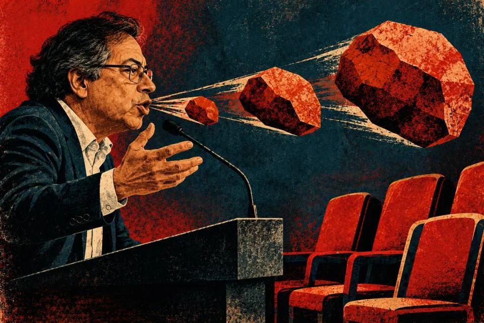 Las anestesiantes pedradas verbales de Gustavo Petro, por Alexander Cambero