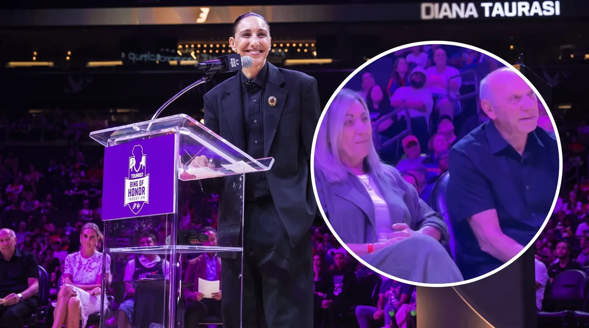 El conmovedor mensaje de Diana Taurasi, la mejor jugadora de básquet, a sus padres argentinos en medio de un homenaje