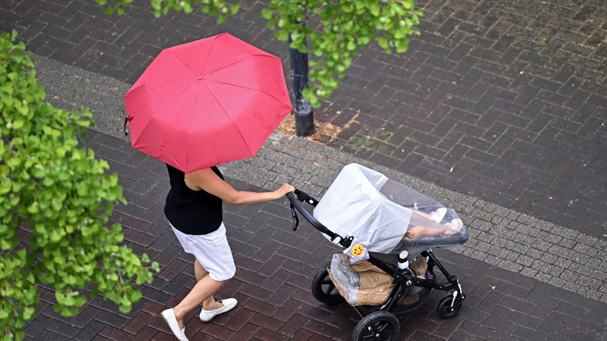 Wolken und Niederschläge: Wechselhaft und nur noch mäßig warm in Hessen
