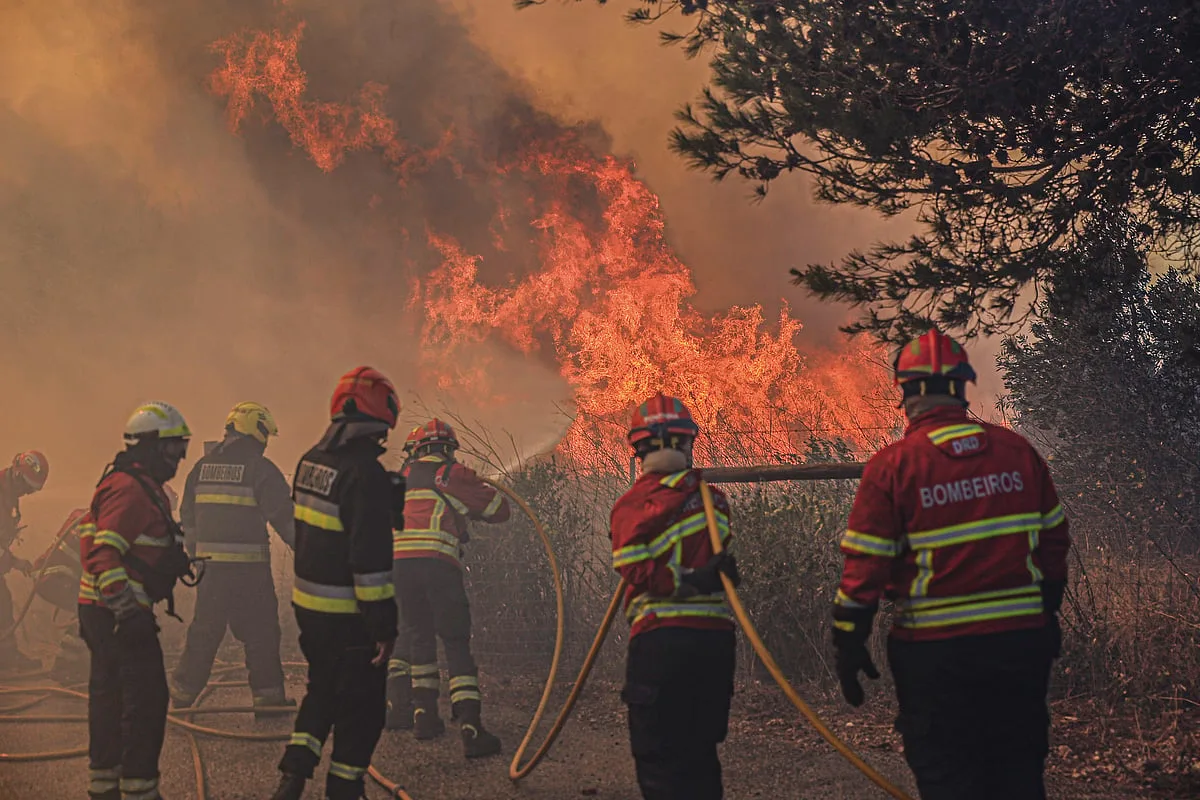 Torre de Moncorvo concentra a maior das quatro operações de combate aos incêndios no Norte