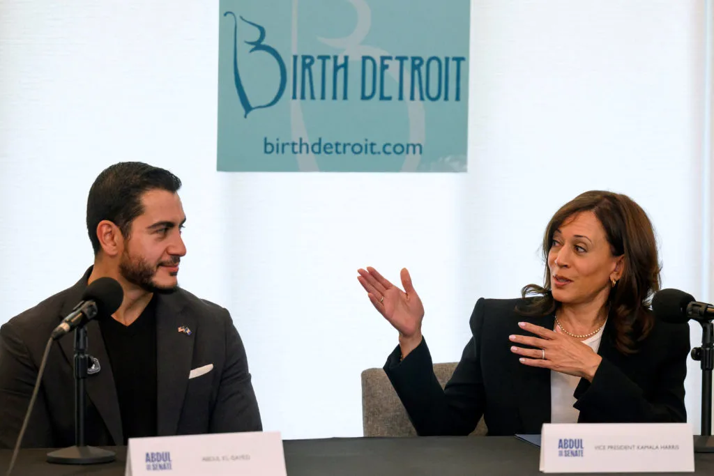 Harris joins El-Sayed on campaign trail as Democrats focus on Michigan Senate race