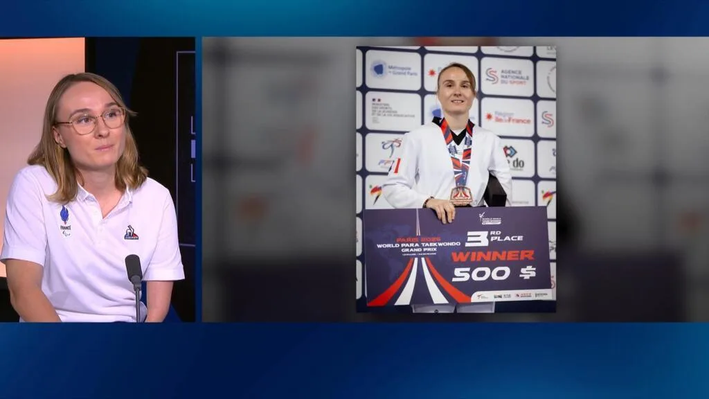 Jeux paralympiques : l'ambition sans limite de Sophie Caverzan en para taekwondo