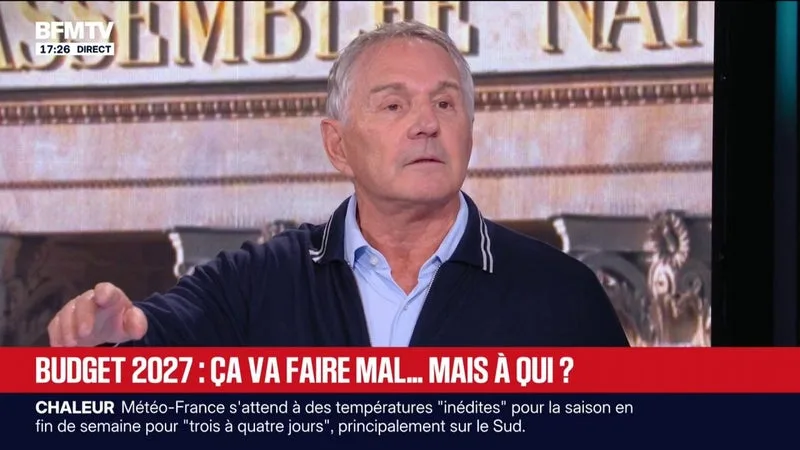 Budget 2027: "L'État est obèse, il y a un problème de justice sociale", estime Patrick Vignal, ancien député Renaissance