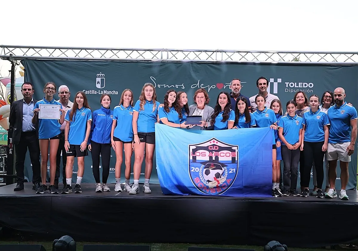 El deporte base de Toledo llena el Salto del Caballo para celebrar a sus campeones