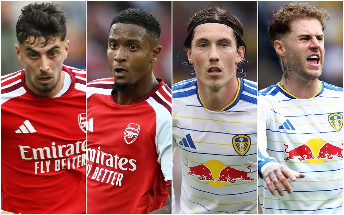 The 10 players who could miss Arsenal vs Leeds