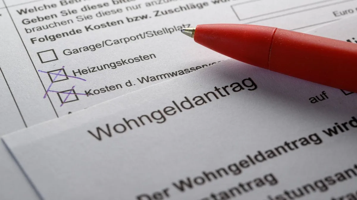 Wohngeld: Wohngeldreform: Minister warnt vor Folgen für Rentner