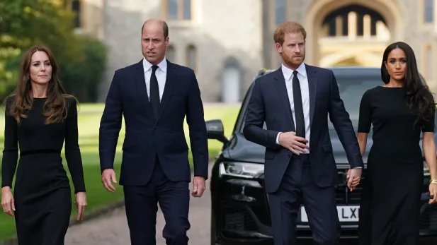 Volta de Harry e Meghan à Inglaterra representa grande desafio para o príncipe William, diz site; entenda Volta de Harry e Meghan à Inglaterra pode aumentar tensão com o Príncipe William, diz site (Foto: Getty)