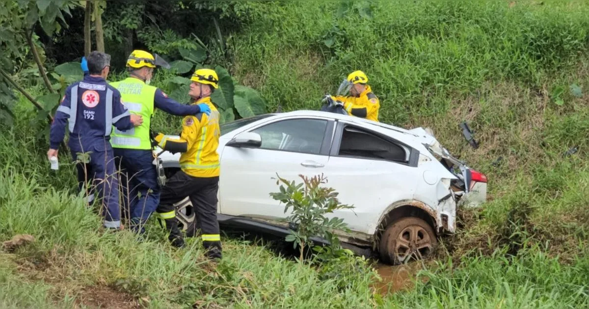Duas crianças e uma mulher morrem em acidente na BR-163 no PR