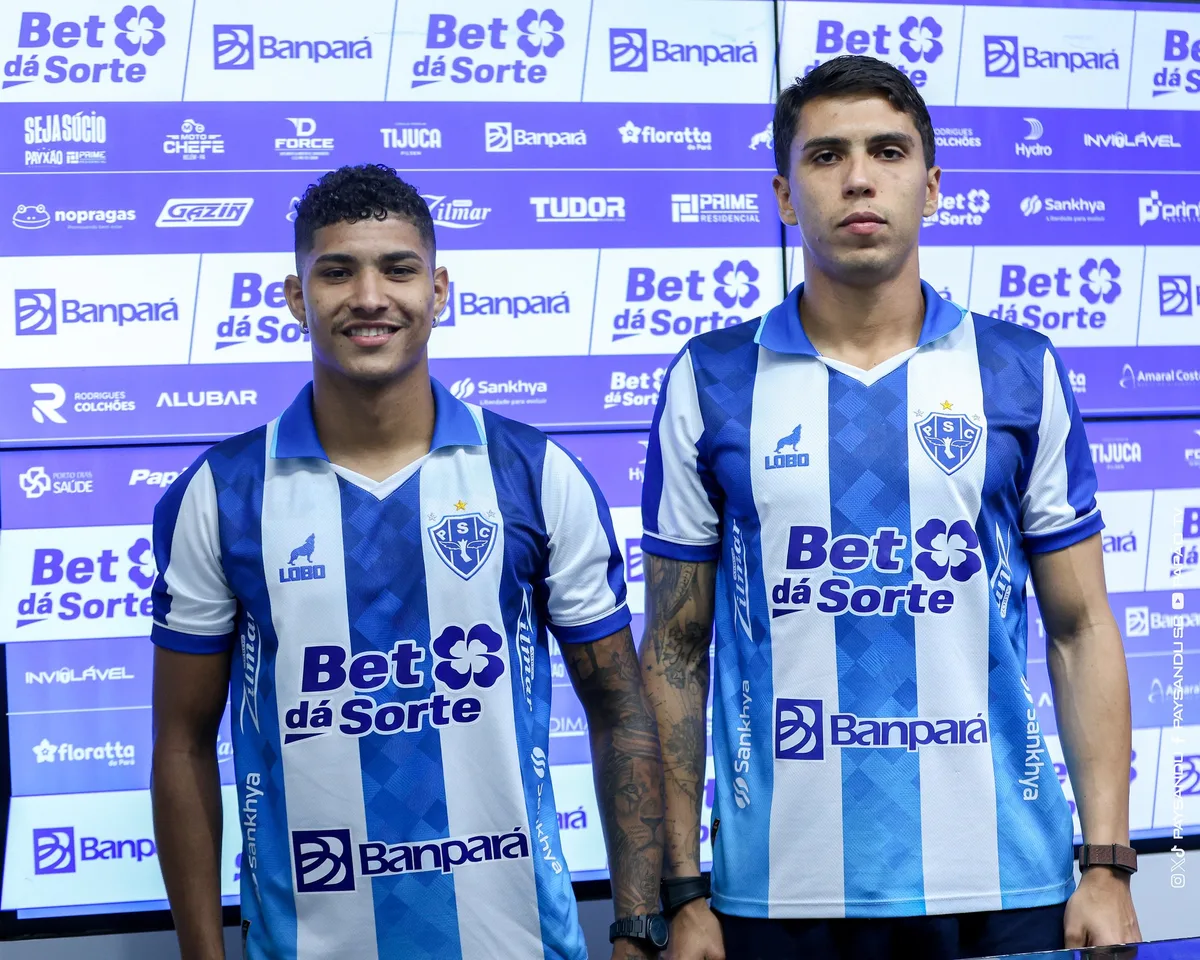 Dupla emprestada ao Paysandu anuncia despedida do clube
