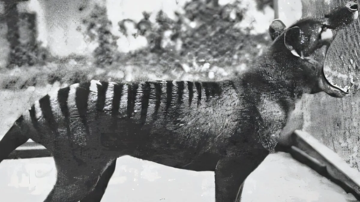 El tigre de Tasmania no cazaba como un lobo: qué revelan los nuevos estudios