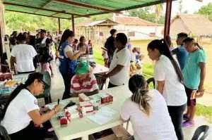 Jornada médica integral beneficia a comunidades indígenas en Amazonas
