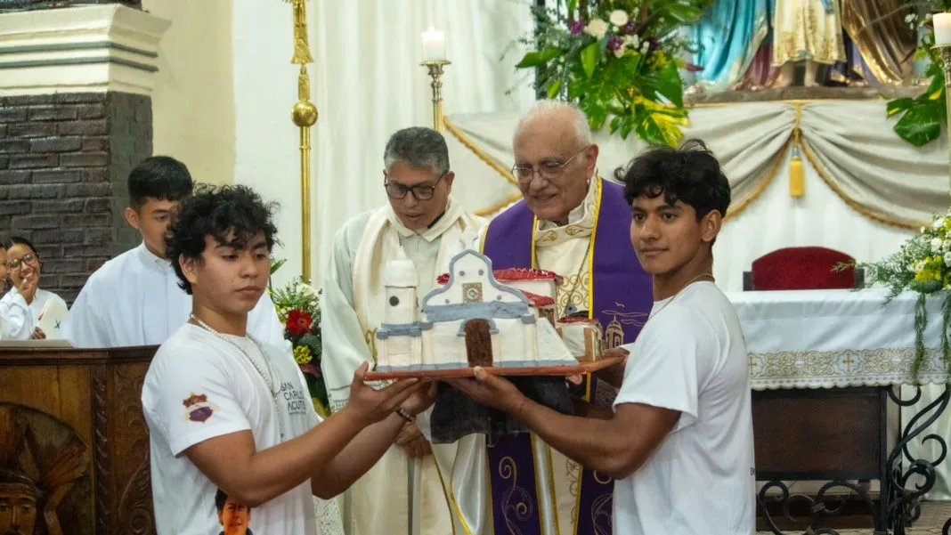 Cardenal Porras visitó el Santuario de El Nazareno de Los Rastrojos en su 18 aniversario
