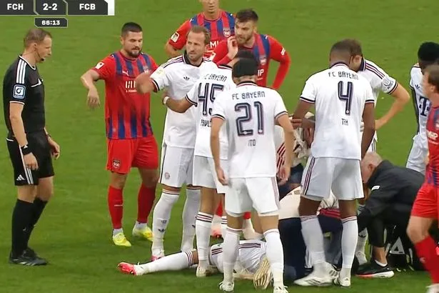 Harry Kane praised for Jamal Musiala reaction as star reveals 'neurological dysfunction'