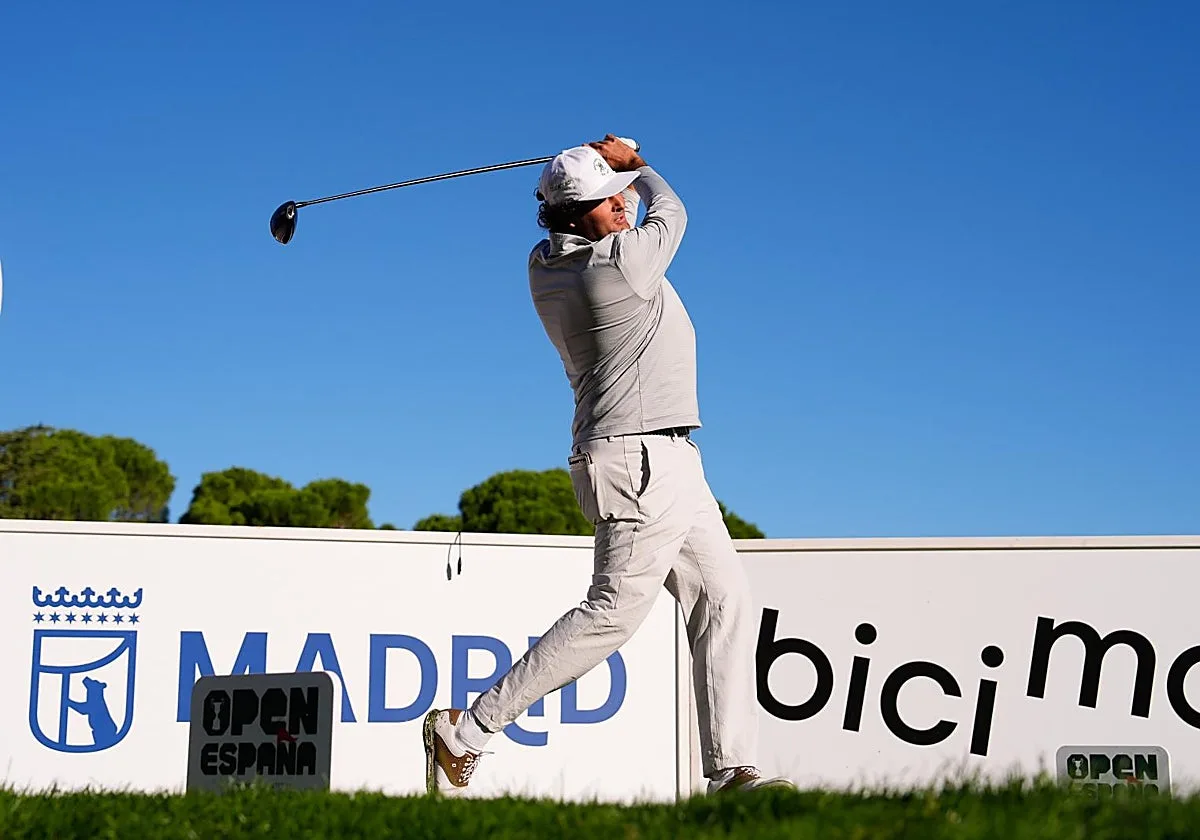 El golf del cojo: Chacarra, líder con un dedo del pie roto