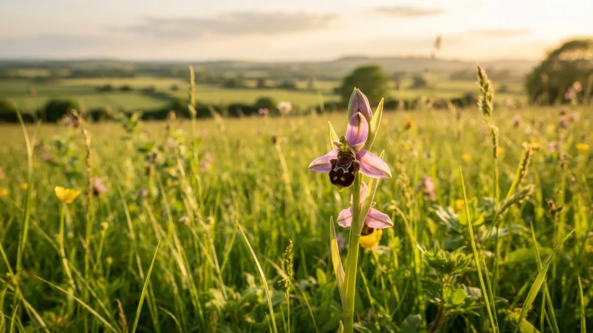 Uma fazenda abandonada foi deixada sem plantio e onze anos depois milhares de orquídeas apareceram sozinhas enquanto a diversidade de plantas praticamente dobrou