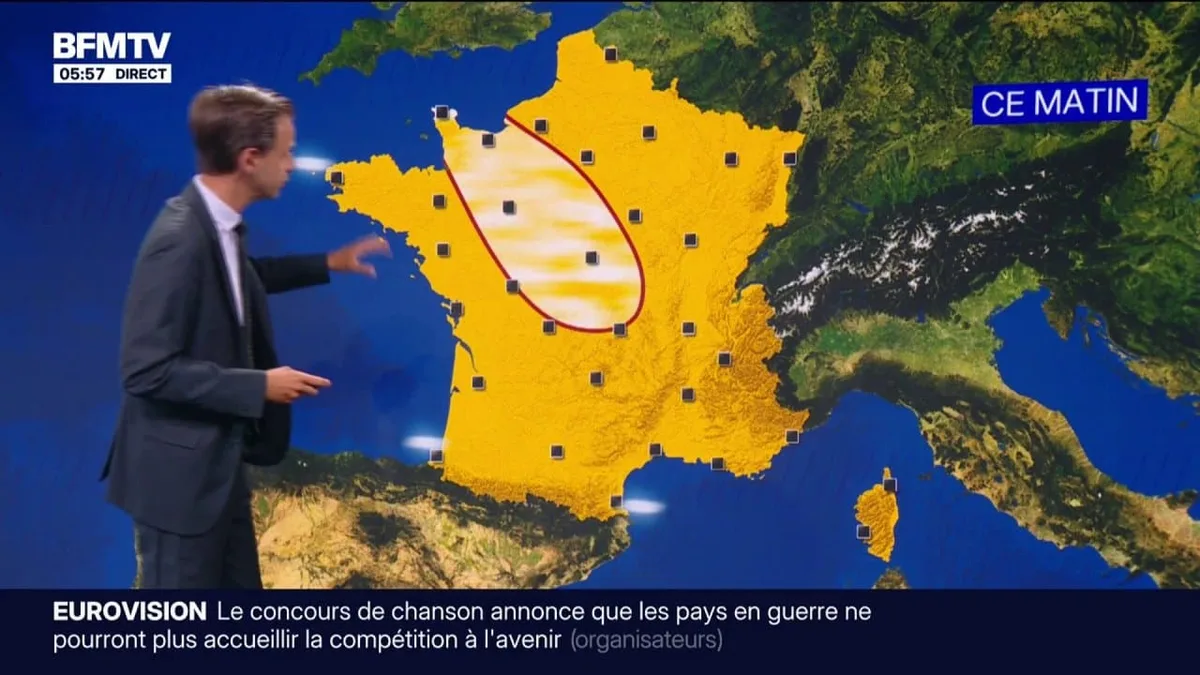 Canicule: pas un seul département n'évite la vigilance canicule ce jeudi, les températures monteront jusqu'à 40 degrés