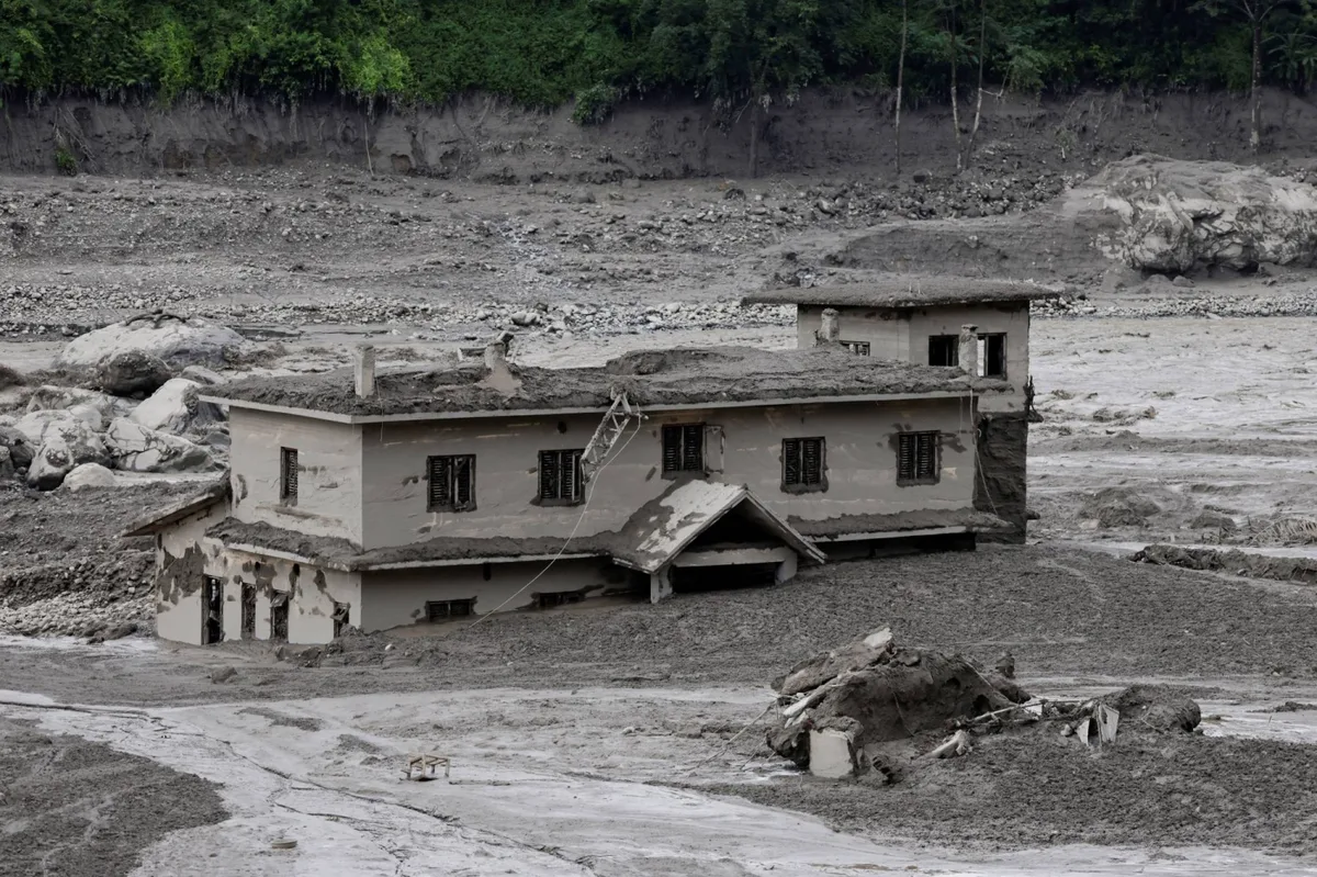 Glacier collapse behind Nepal flood highlights region’s climate risk