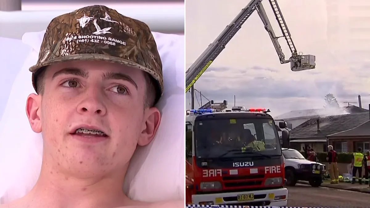 Newcastle teenager hailed a hero after saving girl from fatal house fire