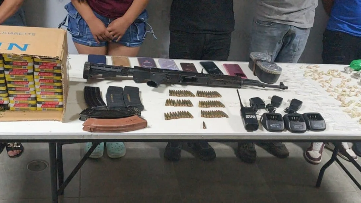 Rescatan a dos personas en Zacatecas: Operativo deja a 10 presuntos delincuentes detenidos