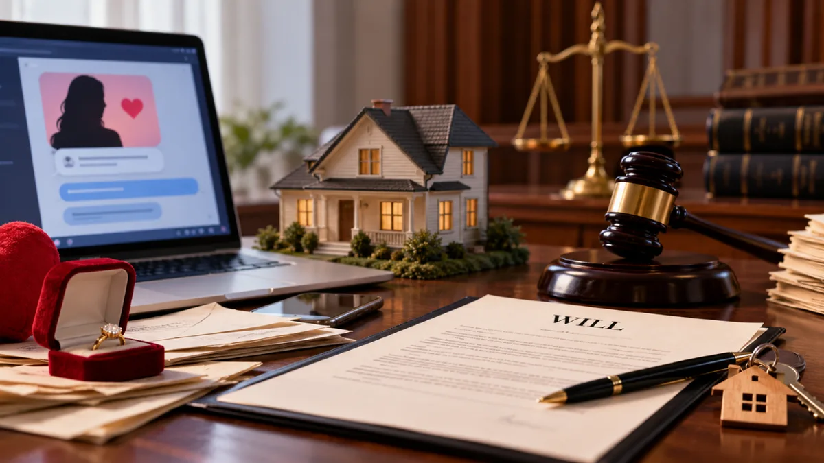 Australian pensioner’s online wife ruled fictitious; daughter inherits estate