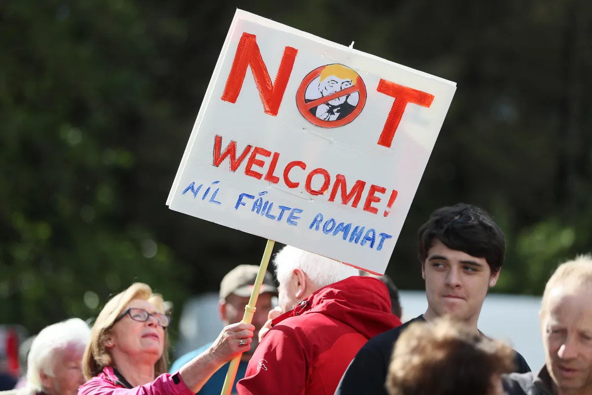 'Security Nightmare': Ireland Braces For Major Protests During Trump’s Visit
