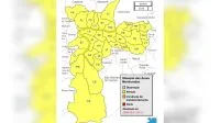 Defesa Civil emite alerta severo para chuva forte em São Paulo