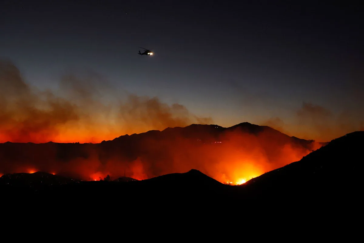 Multiple fires burn in Southern California, triggering some evacuations