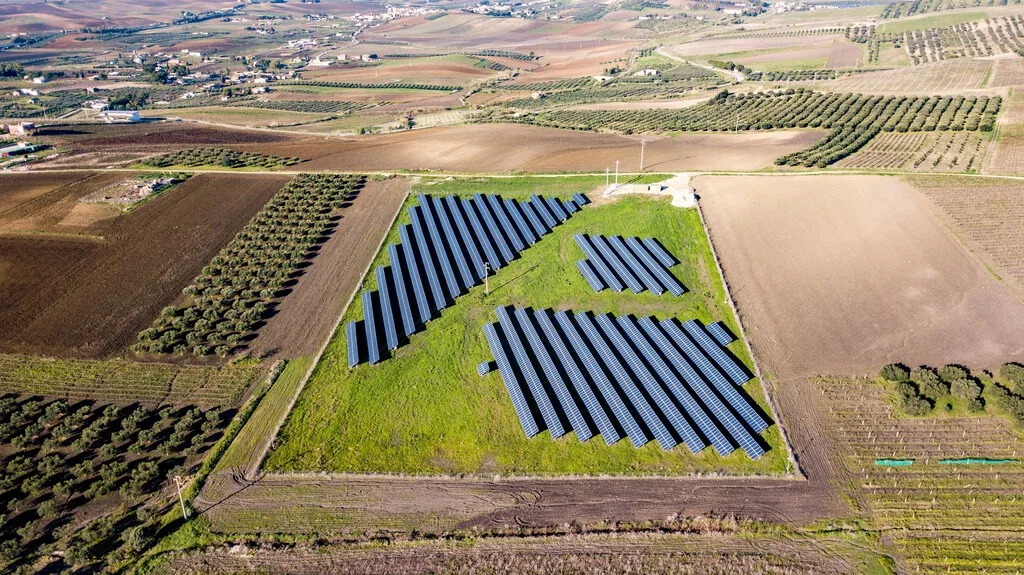 Los paneles solares pueden hacer algo inesperado cuando se instalan sobre cultivos: proteger a los agricultores del calor