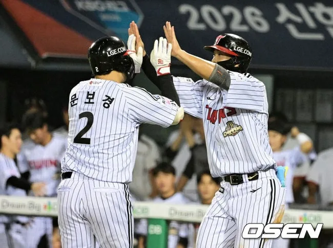 백투백 홈런 때린 오지환이 빠졌다...문보경 6번-홍창기 9번, LG 라인업 공개, 백승현 2군행