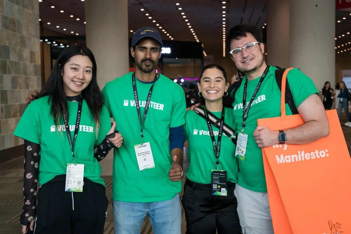 Help build the future of startups: Volunteer at TechCrunch Disrupt 2026