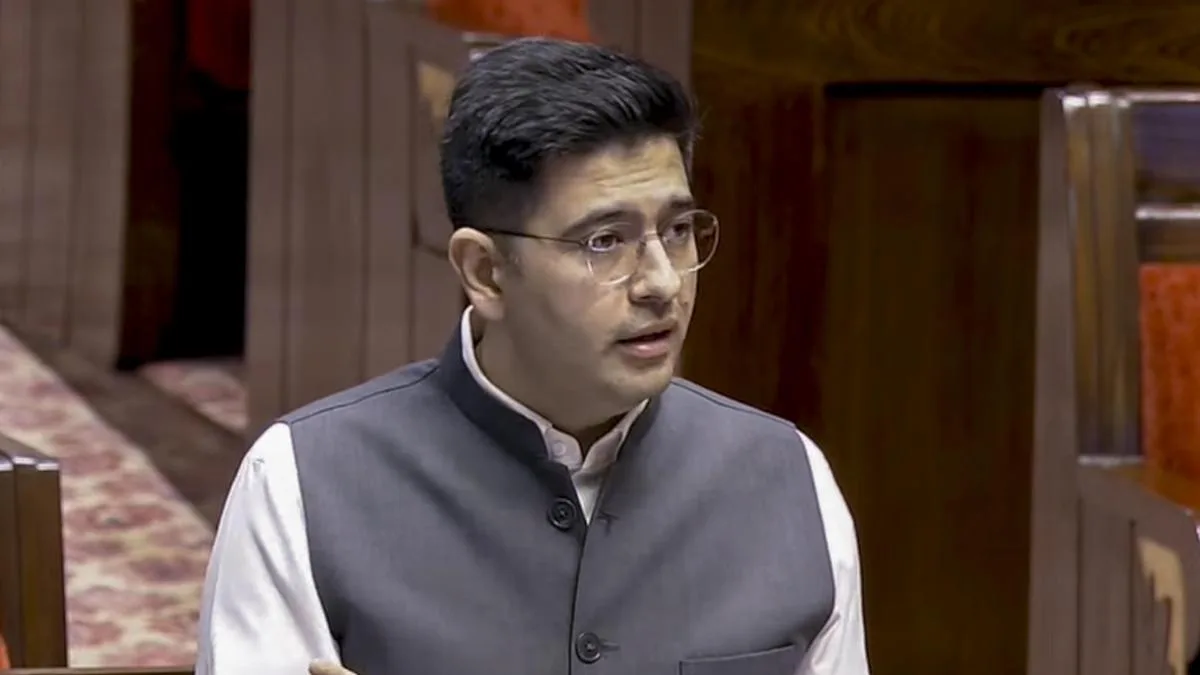 Raghav Chadha claims his name marked ‘shifted’ in Punjab draft rolls at AAP’s behest