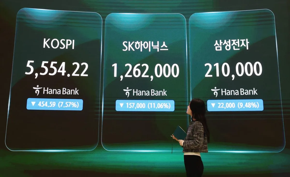 코스피 급락에 은행으로 37조 몰렸다…정기예금 6개월째 증가