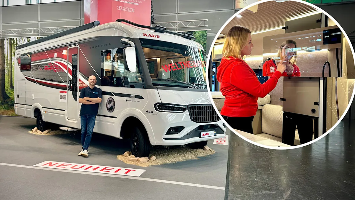 Luxus trifft Innovation - Highlights von Europas größter Camping-Messe