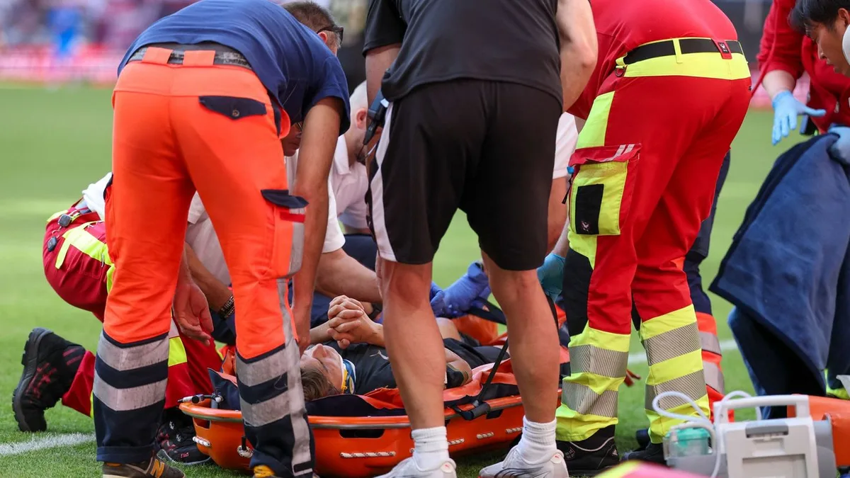 Fußball-Bundesliga: Gladbachs Hashioka nach Zusammenstoß in Leipziger Klinik
