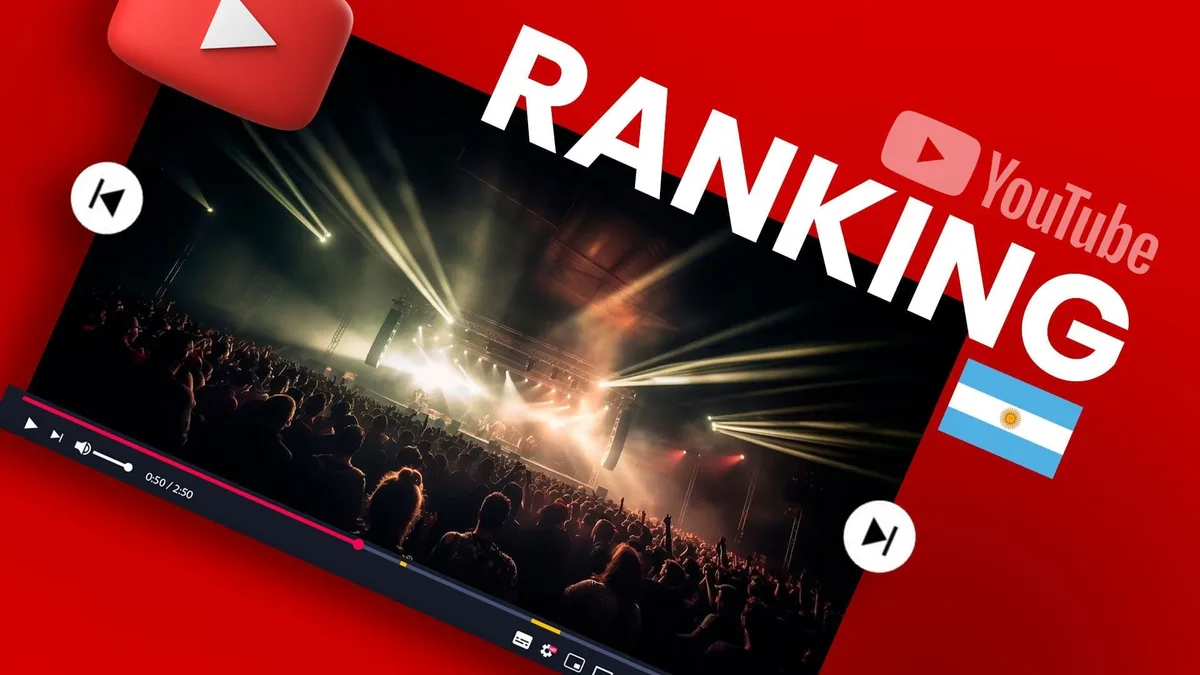 Lista de los 10 videos en YouTube que son tendencia en Argentina este día