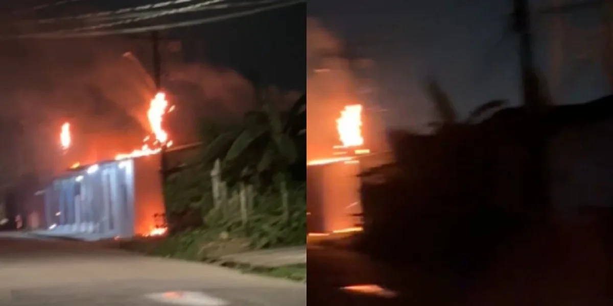 Incêndio atinge pontos comerciais em Castanhal, no Pará