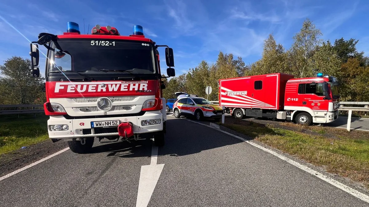 Verkehr: Auto überschlägt sich auf der A3 – zwei Insassen sterben