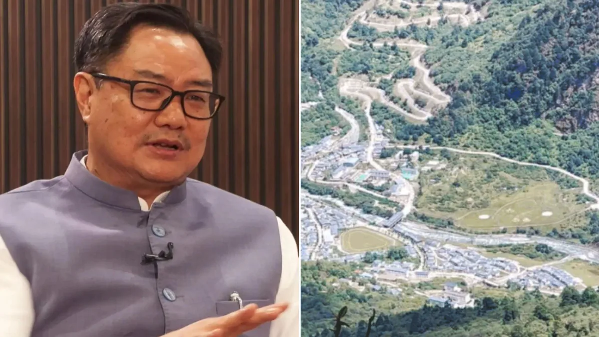 'There's a problem at the border': Rijiju admits delineation confusion in Arunachal
