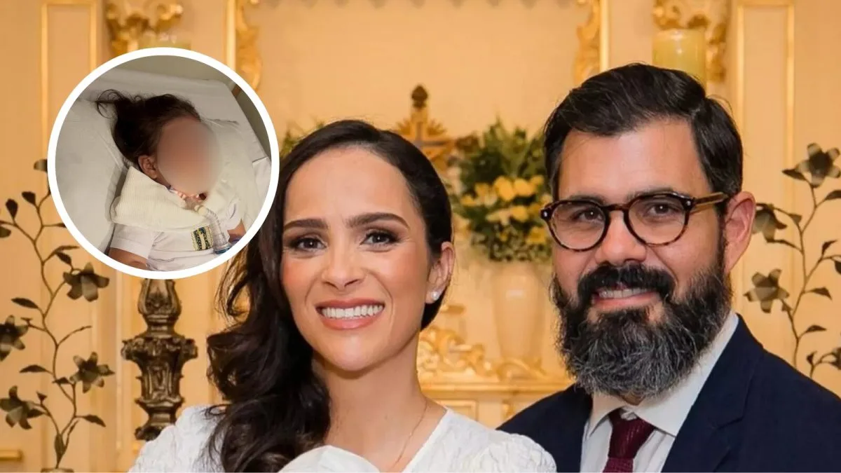 ‘Nunca sabe quando vai sair’: filha de Juliano Cazarré é internada na UTI, e mãe pede orações