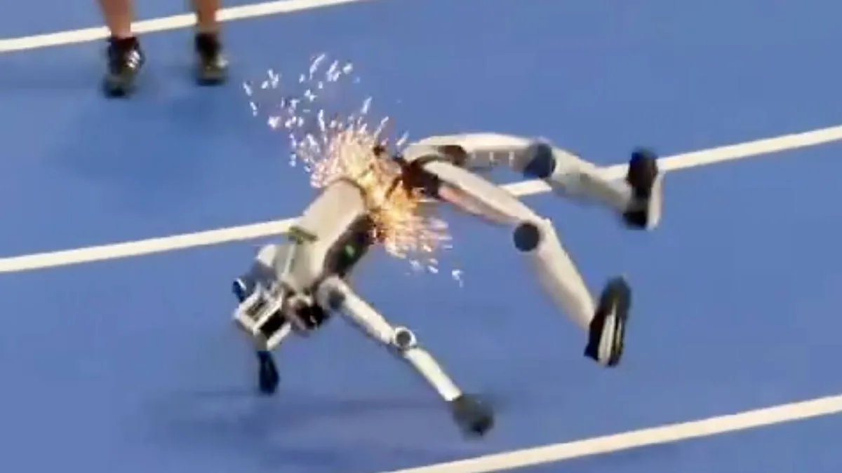 El robot humanoide que batió el récord de Usain Bolt encuentra la horma de su zapato