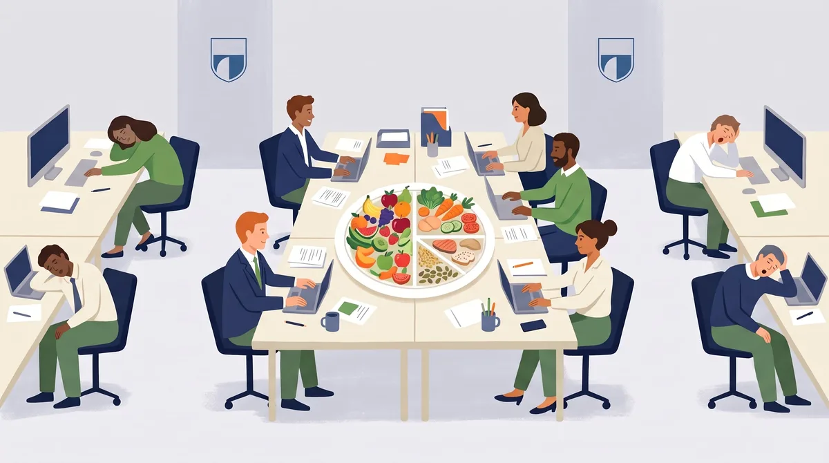 ¿Cansancio y falta de concentración en el trabajo? Tu alimentación podría ser la causa