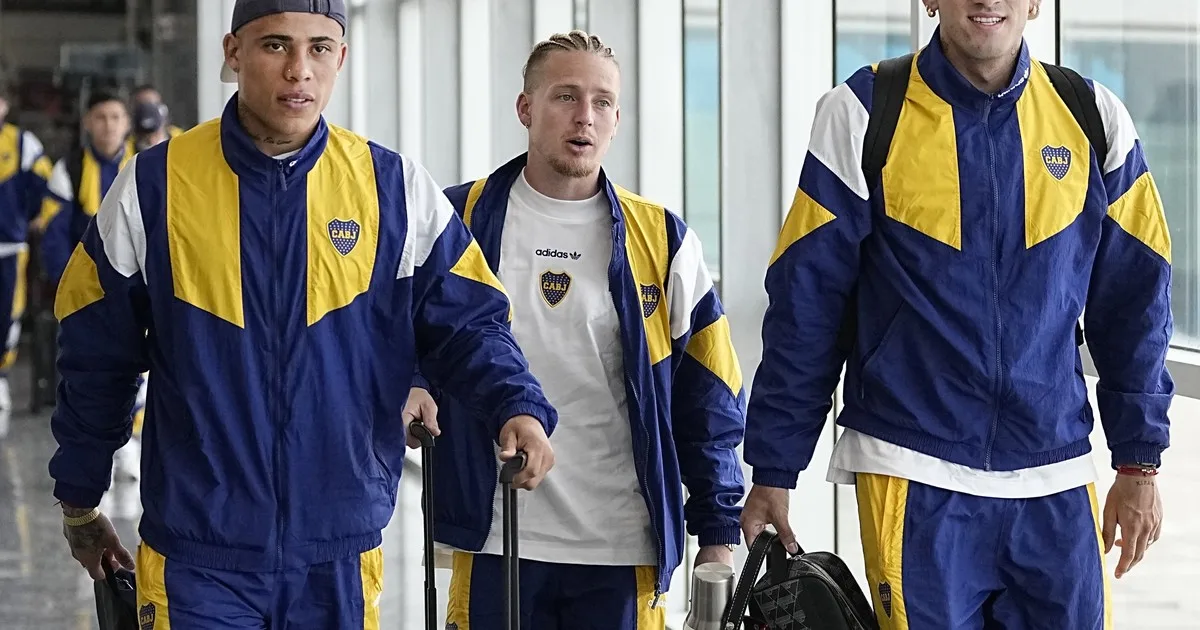 Todos juntos: Boca viaja a Río con Paredes y hasta los lesionados para buscar la final ante Vasco