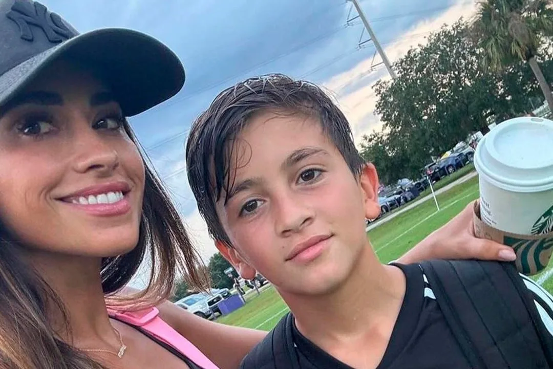 El reto de Antonela Roccuzzo a Thiago Messi que se volvió viral en pleno festejo del Inter Miami